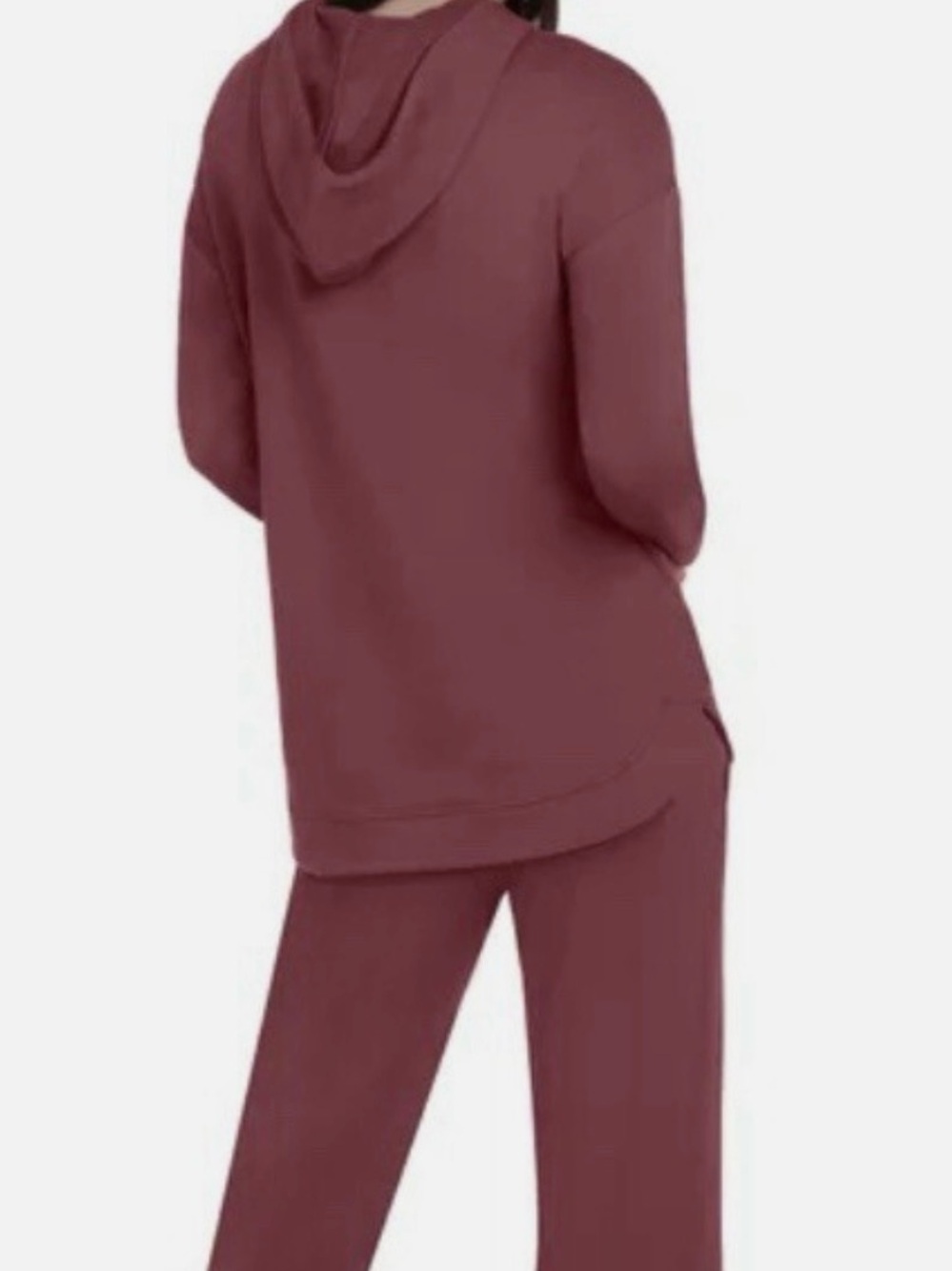 Max & Mia Wide Leg Pants in Dusty Rose